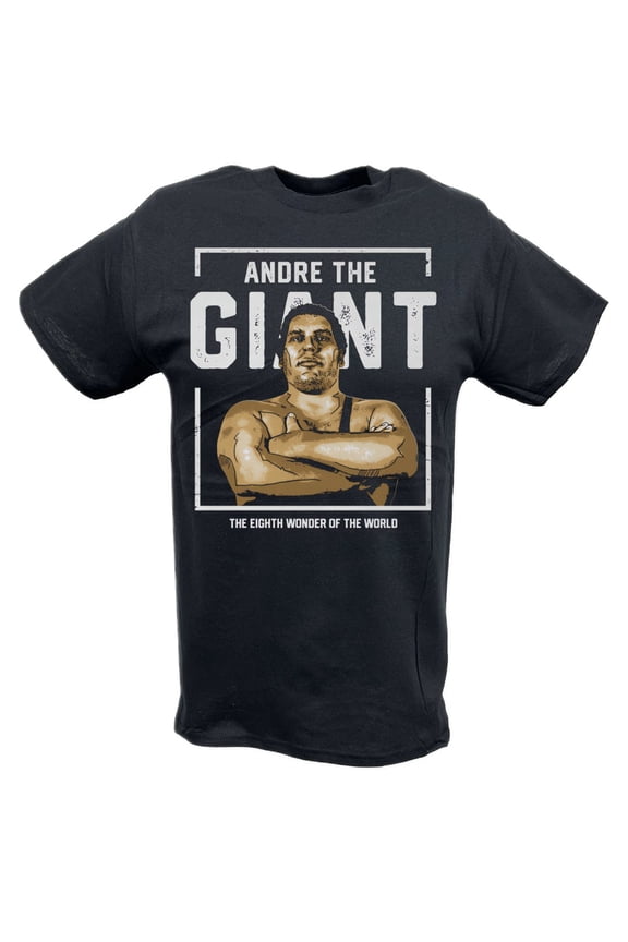 Andre The Giant Intimidation Black T-shirt