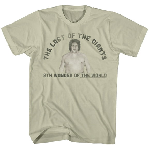 Andre The Giant Last One Natural T-Shirt
