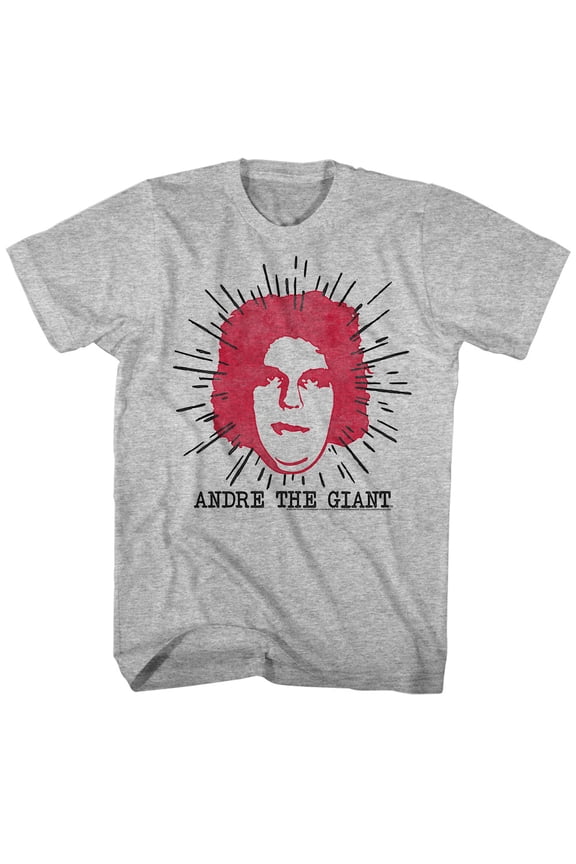 Andre The Giant Le Geant Gray T-Shirt