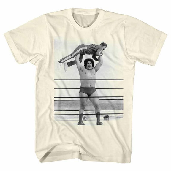 Andre The Giant Lightweight Natural T-Shirt