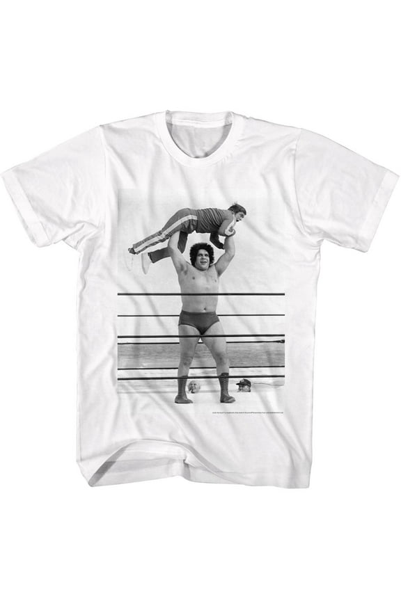 Andre The Giant Lightweight White T-Shirt
