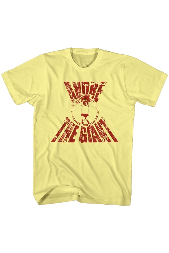 Andre The Giant Real G Yellow T-Shirt