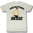 thumbnail image 1 of Andre The Giant Size Classic Natural T-Shirt, 1 of 2