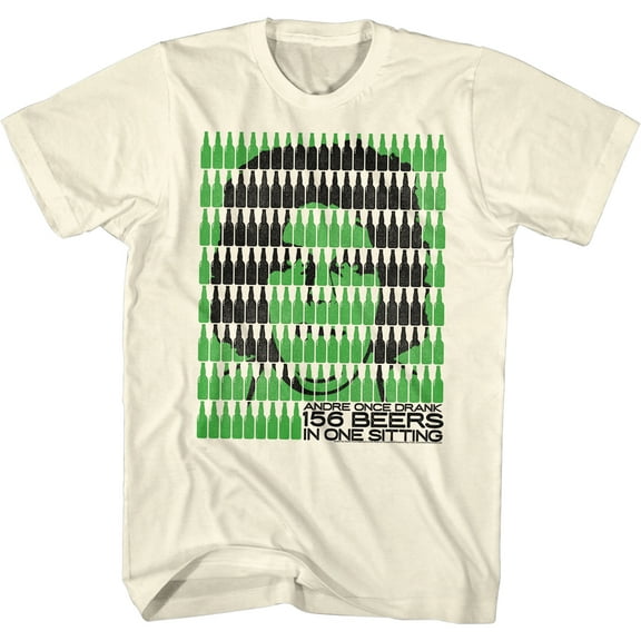 Andre The Giant That's A Lot Of Beer Natural T-Shirt