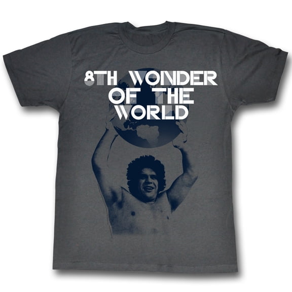 Andre The Giant World Cup Graphite T-Shirt