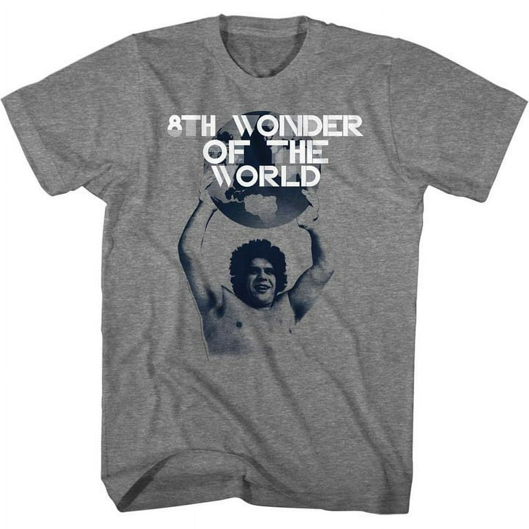 Andre The Giant World Cup Graphite T-Shirt - Walmart.com