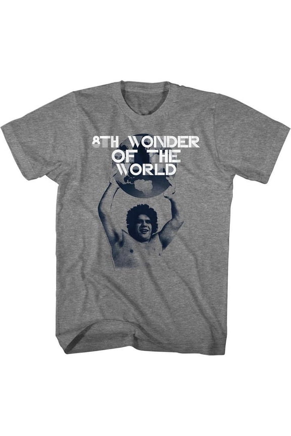 Andre The Giant World Cup Graphite T-Shirt