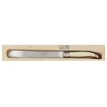 thumbnail image 1 of Andre Verdier Laguiole Bread Knife Stainless Steel with Ivory Handle Debutant in Wood Box, 1 of 2
