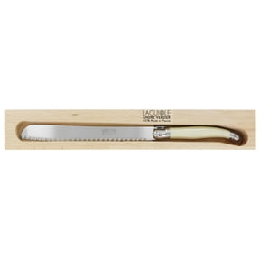 Andre Verdier Laguiole Debutant Bread Knife Ivory Handle 11.4" France