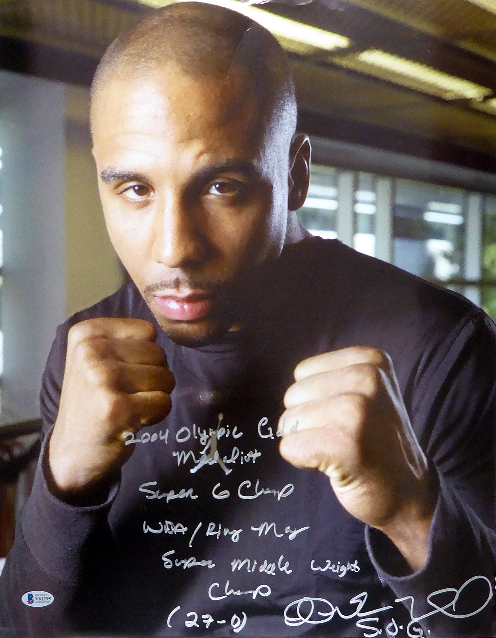 Andre Ward Autographed 16x20 Photo 