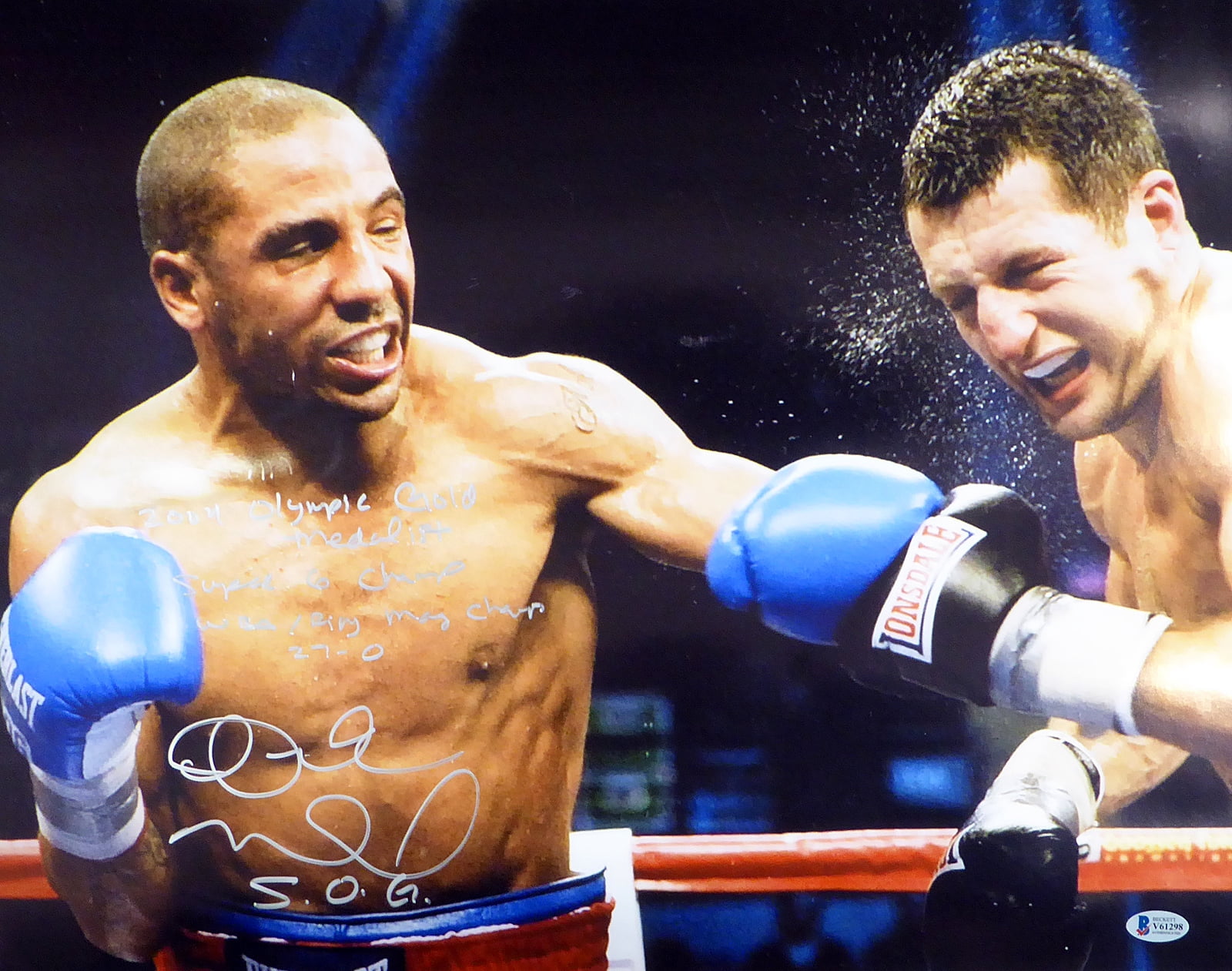 Andre Ward Autographed 16x20 Photo 