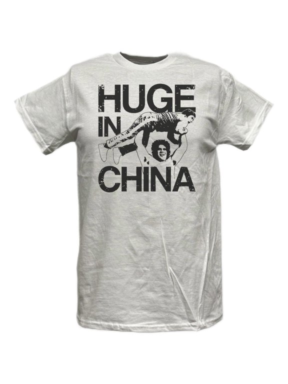 Andre the Giant Huge in China Mens T-shirt S