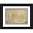 thumbnail image 1 of Andrea Boscoli 14x11 Black Ornate Wood Framed Double Matted Museum Art Print Titled: Martyrdom of Saint Peter (1598-99), 1 of 5