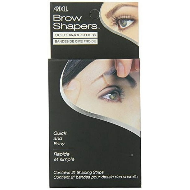 Andrea Brow Shapers 21 Cold Wax Strips