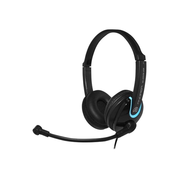 Andrea NC-255 VM USB On-ear Stereo USB Headset