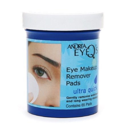 Andrea EyeQ Eye Makeup Remover Pads, 65 Ct