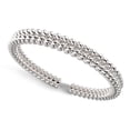 thumbnail image 1 of Andrea Jewelers Sterling Silver Braided Rope Pattern Adjustable Toe Band Ring, 1 of 2