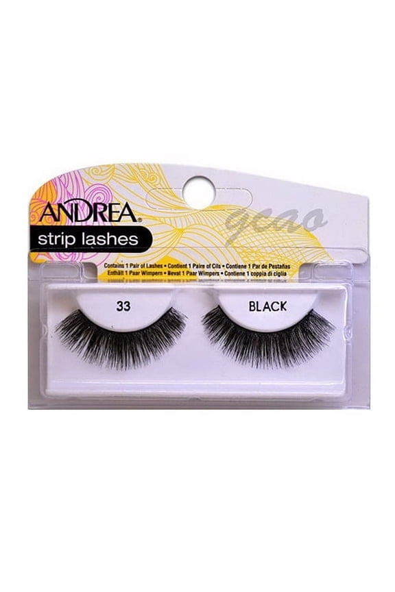Strip Style 33, Black, 1 Set