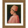 thumbnail image 1 of Andrea Mantegna 2x Matted 20x24 Gold Ornate Framed Art Print 'Portrait of Francesco Gonzaga', 1 of 2