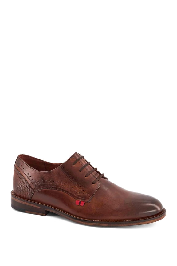 Men's Leather Oxfords 71073-3440100 Dark