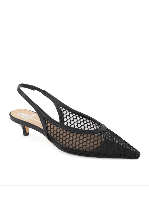 Women's Mesh Pointed Toe Slingback Pumps 94990-3889503