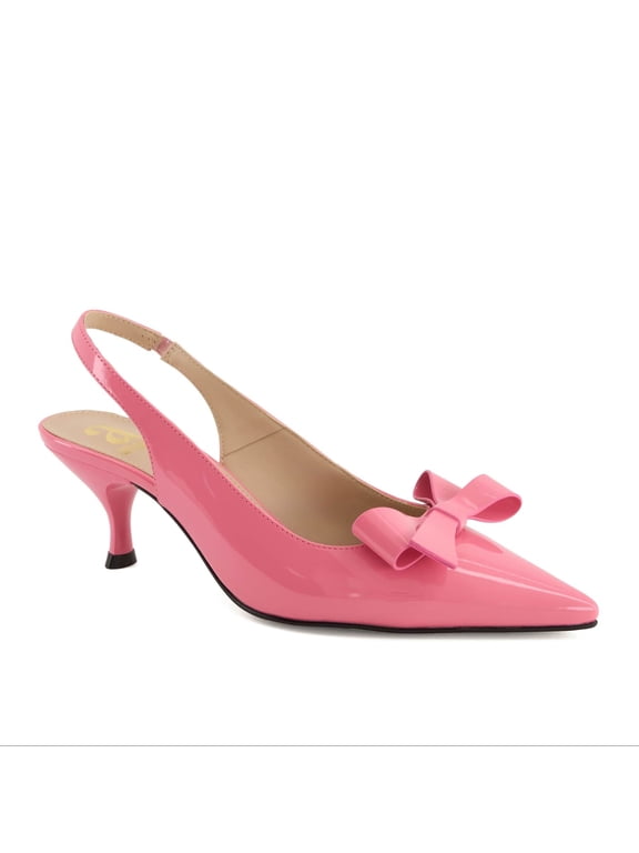Women's Slingback Bow Pumps 94972-3890509