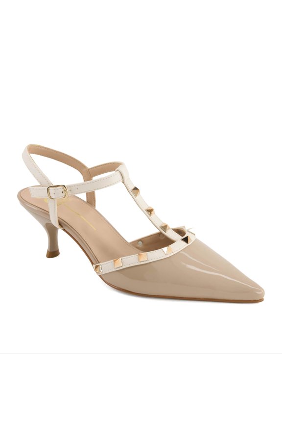 Women's Slingback Buckle Heels 94986-3889466