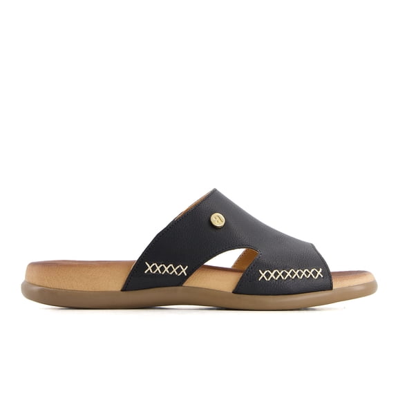 Andrea Women's Slip-On Sandals 65561 - Memory Foam Comfort, Non-Slip Rubber Sole