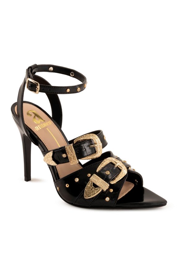 Women's Stiletto Ankle Strap Sandals 95010-3890820