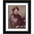 thumbnail image 1 of Andrea del Sarto 2x Matted 20x24 Black Ornate Framed Art Print 'Domenico di Jacopo di Matteo, called 'Becuccio Bicchieraio'', 1 of 2