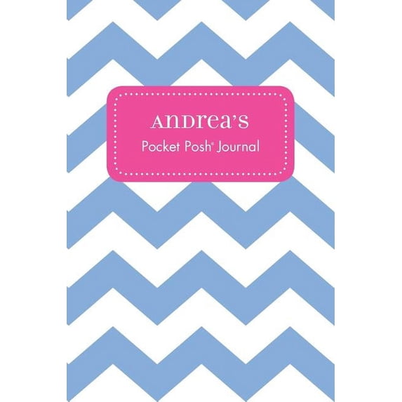 Andrea's Pocket Posh Journal, Chevron, (Paperback)