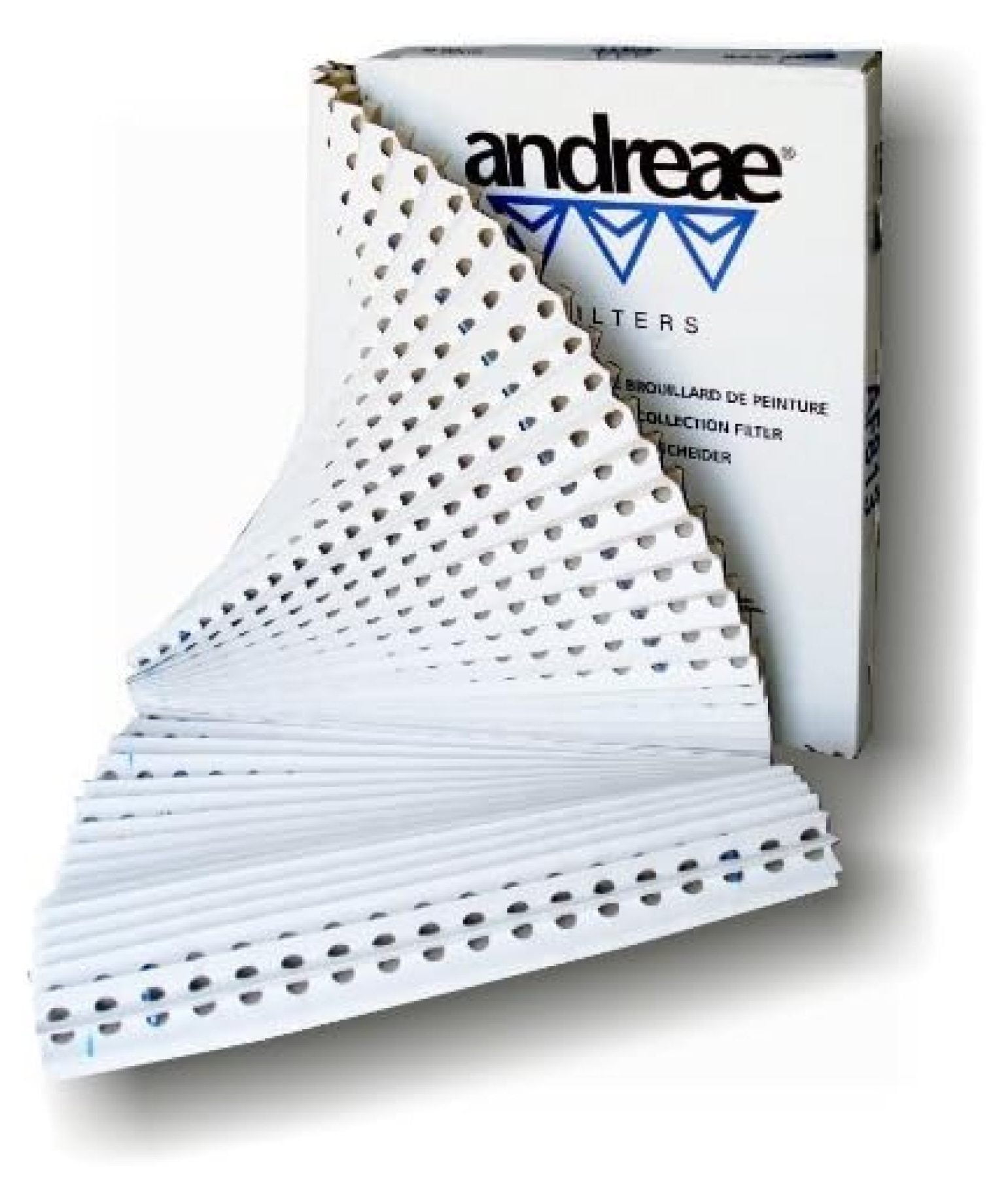 Andreae AF813 Exhaust Filter 36x30 - Standard Series Paint Booth Filter, 98% Arrestance, EPA Compliant, Wet Solids & Liquid Capture