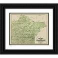 thumbnail image 1 of Andreas 14x12 Black Ornate Wood Framed with Double Matting Museum Art Print Titled - Wright Minnesota Landowner - Andreas 1874, 1 of 4