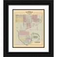 thumbnail image 1 of Andreas 15x17 Black Ornate Wood Framed with Double Matting Museum Art Print Titled - Austin, Preston Minnesota - Andreas 1874, 1 of 4