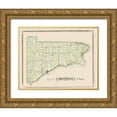thumbnail image 1 of Andreas 18x15 Gold Ornate Wood Framed with Double Matting Museum Art Print Titled - Switzerland Indiana - Andreas 1876, 1 of 4