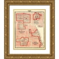 thumbnail image 1 of Andreas 20x24 Gold Ornate Wood Framed with Double Matting Museum Art Print Titled - Lansing, Waukon, Cresco, Mason, Butler Iowa, 1 of 4