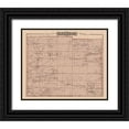 thumbnail image 1 of Andreas 24x20 Black Ornate Wood Framed with Double Matting Museum Art Print Titled - Mower Minnesota Landowner - Andreas 1874, 1 of 4