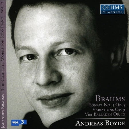 Andreas Boyde - Complete Works for Solo Piano - Music & Performance - CD