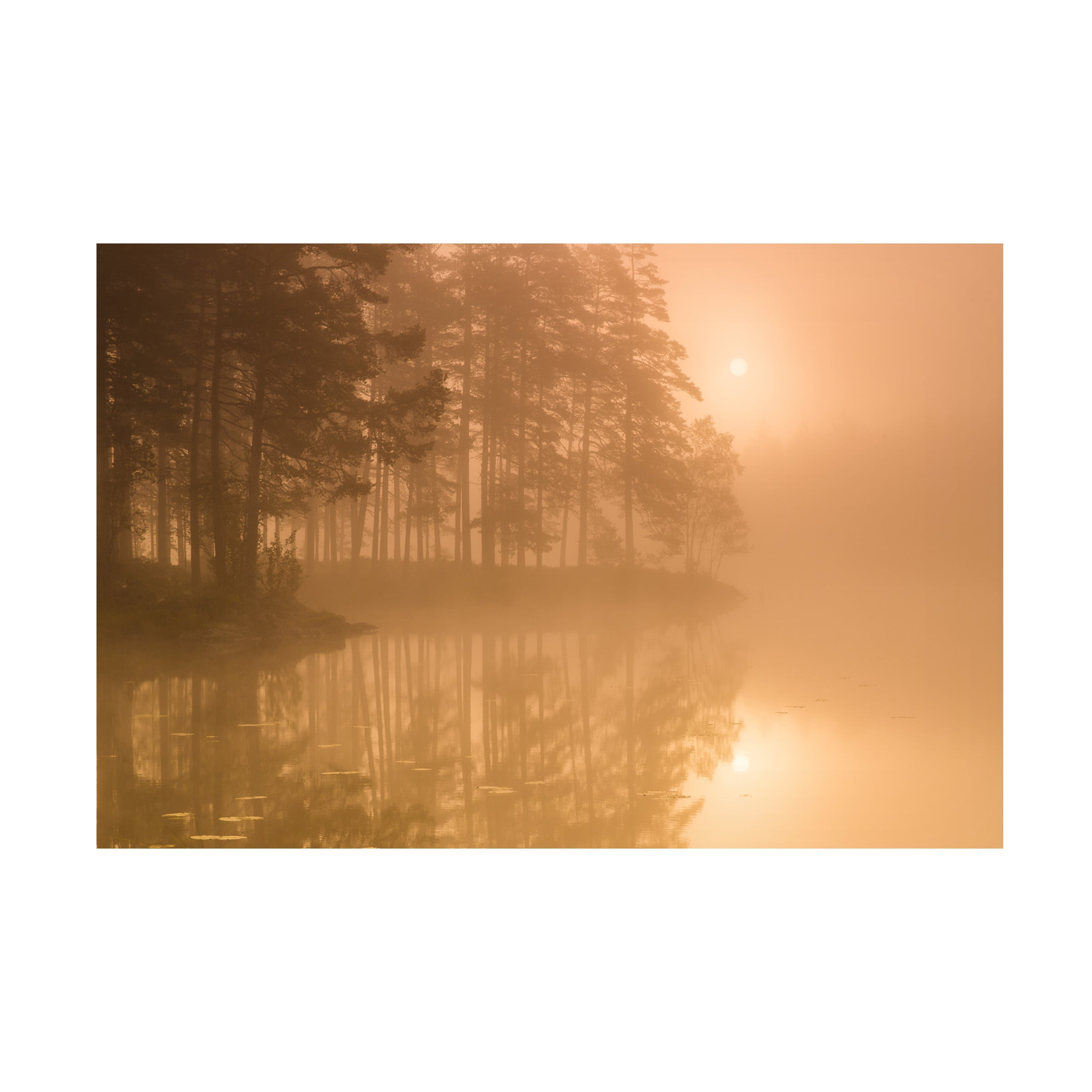 Andreas Christensen 'Sun & Mist' Canvas Art