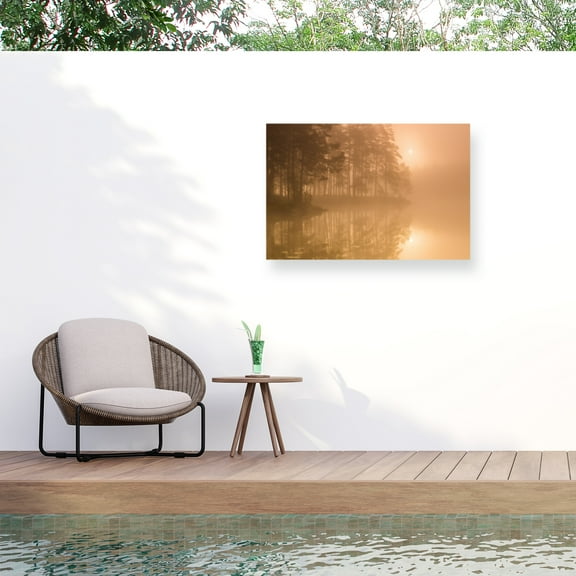 Andreas Christensen 'Sun & Mist' Outdoor All-Weather Wall Decor