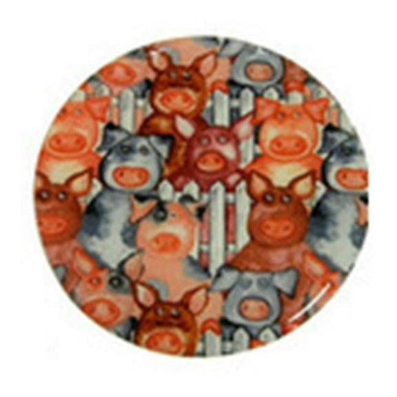 Andreas TRT-912 10 in. Pinecones Round Trivet- Pack of 3