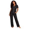 thumbnail image 1 of Andree Joan Womens Pajama Sets - 2 Piece Collared Sleep Shirt & Pajamas for Women Sleepwear Set, 1 of 7