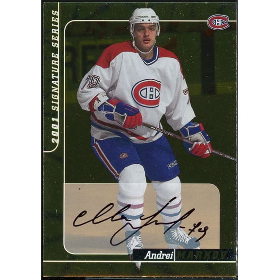 Andrei Markov Card 2000-01 BAP Signature Series Autographs #236