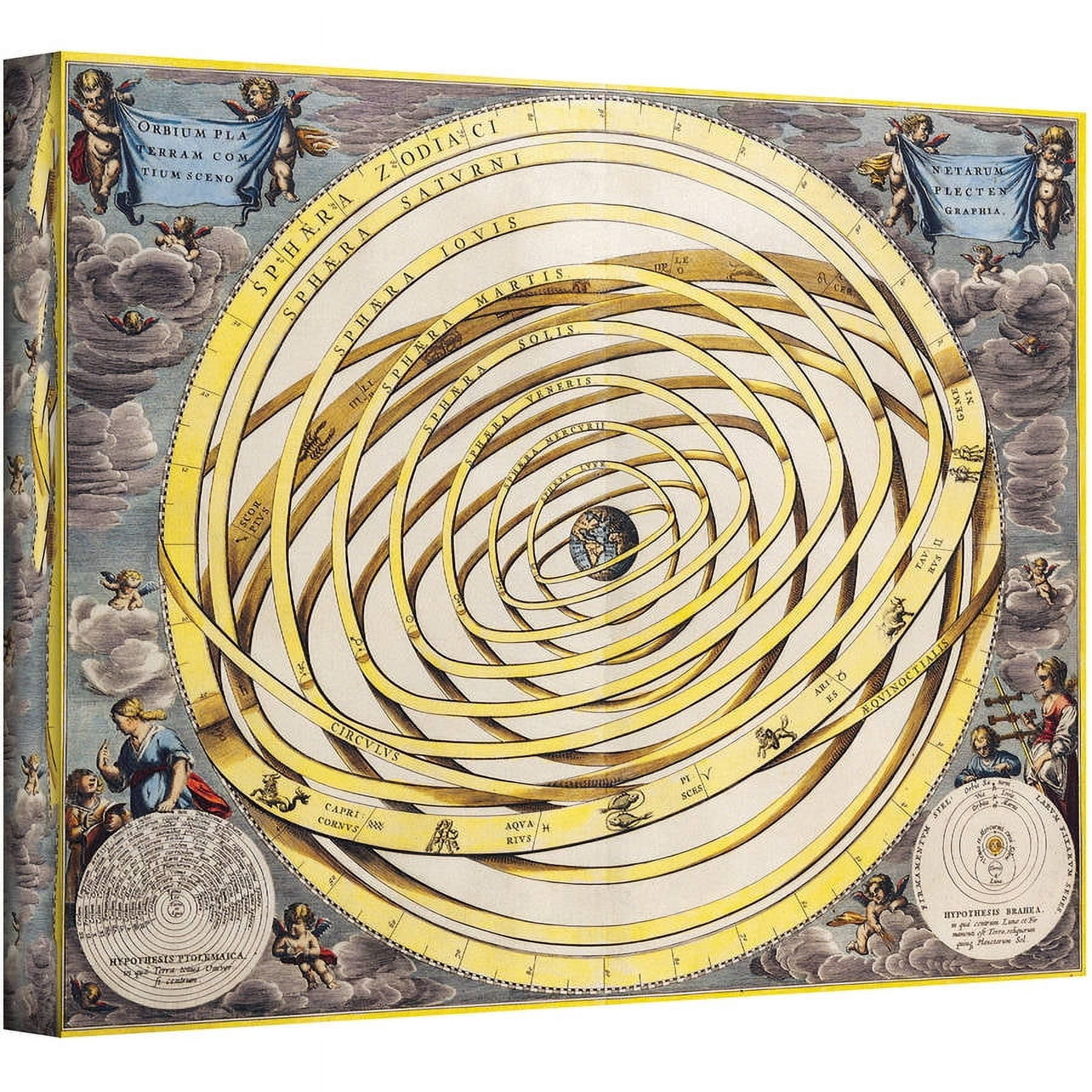 Andres Celarius "Celestial Map" Gallery-Wrapped Canvas