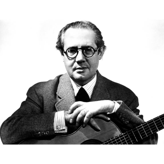 Andres Segovia Portrait (20 x 16)