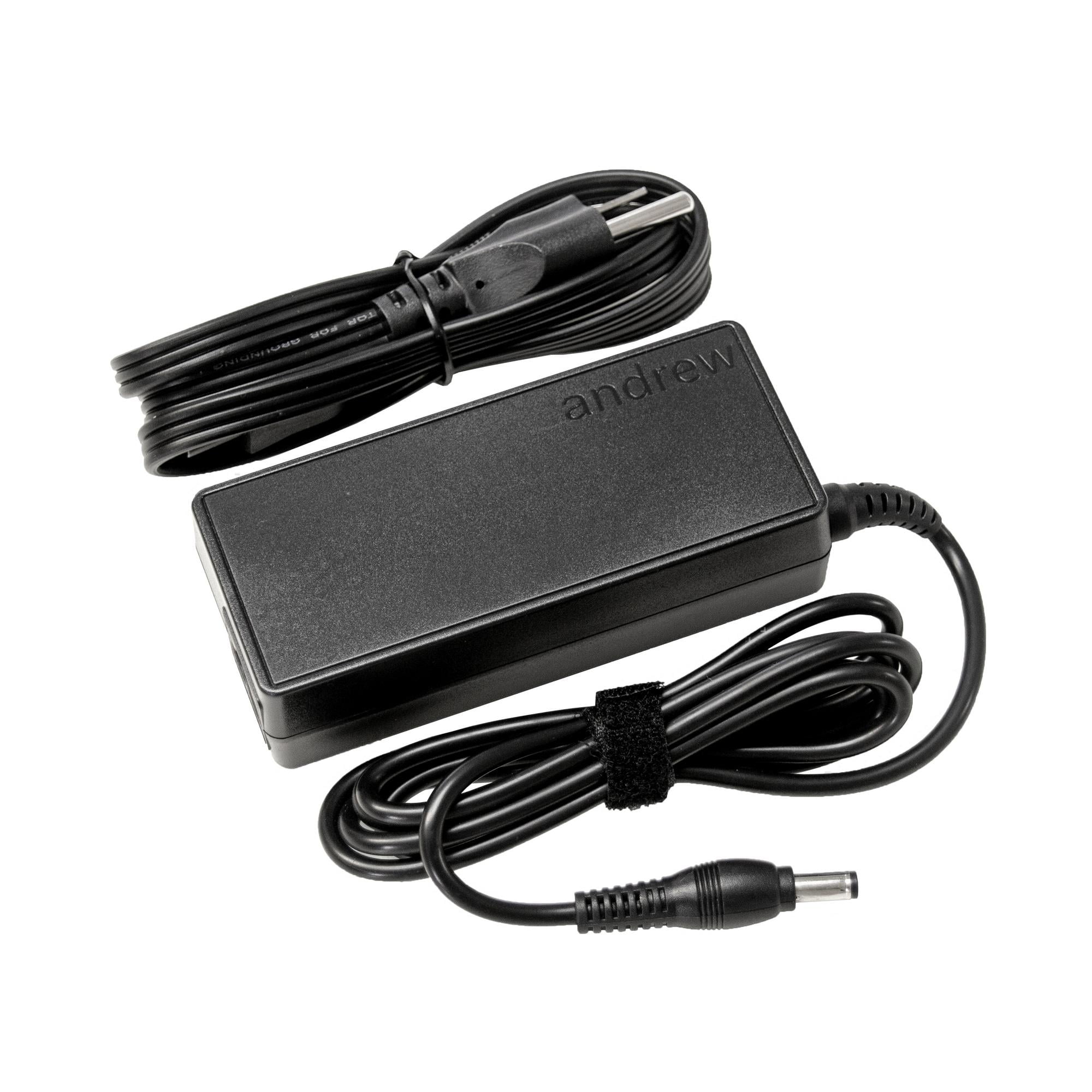 Andrew AC Adapter for Toshiba Satellite C50 Series C50-ABT3N11 19V 3.42A 65W Laptop Charger Power Cord
