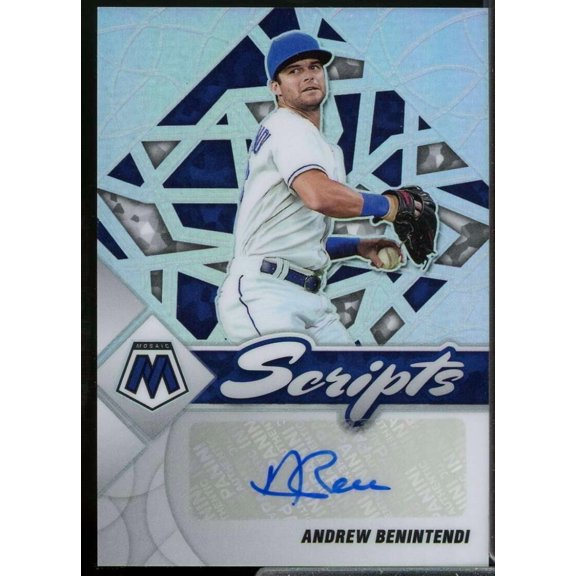 Andrew Benintendi Card 2022 Panini Mosaic Scripts Holo #91