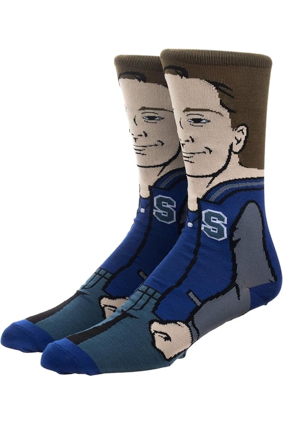 Andrew Breakfast Club 360 Character Custom Crew Socks
