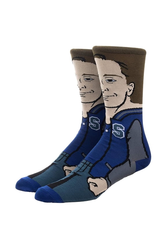 Andrew Breakfast Club 360 Character Custom Crew Socks