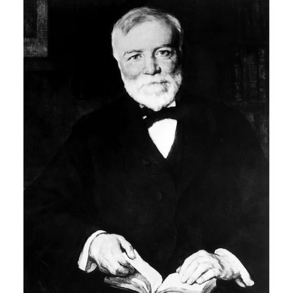 Andrew Carnegie History Poster Print